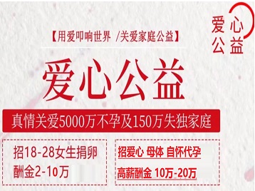 沐川捐卵助孕生子 爱心志愿者招募